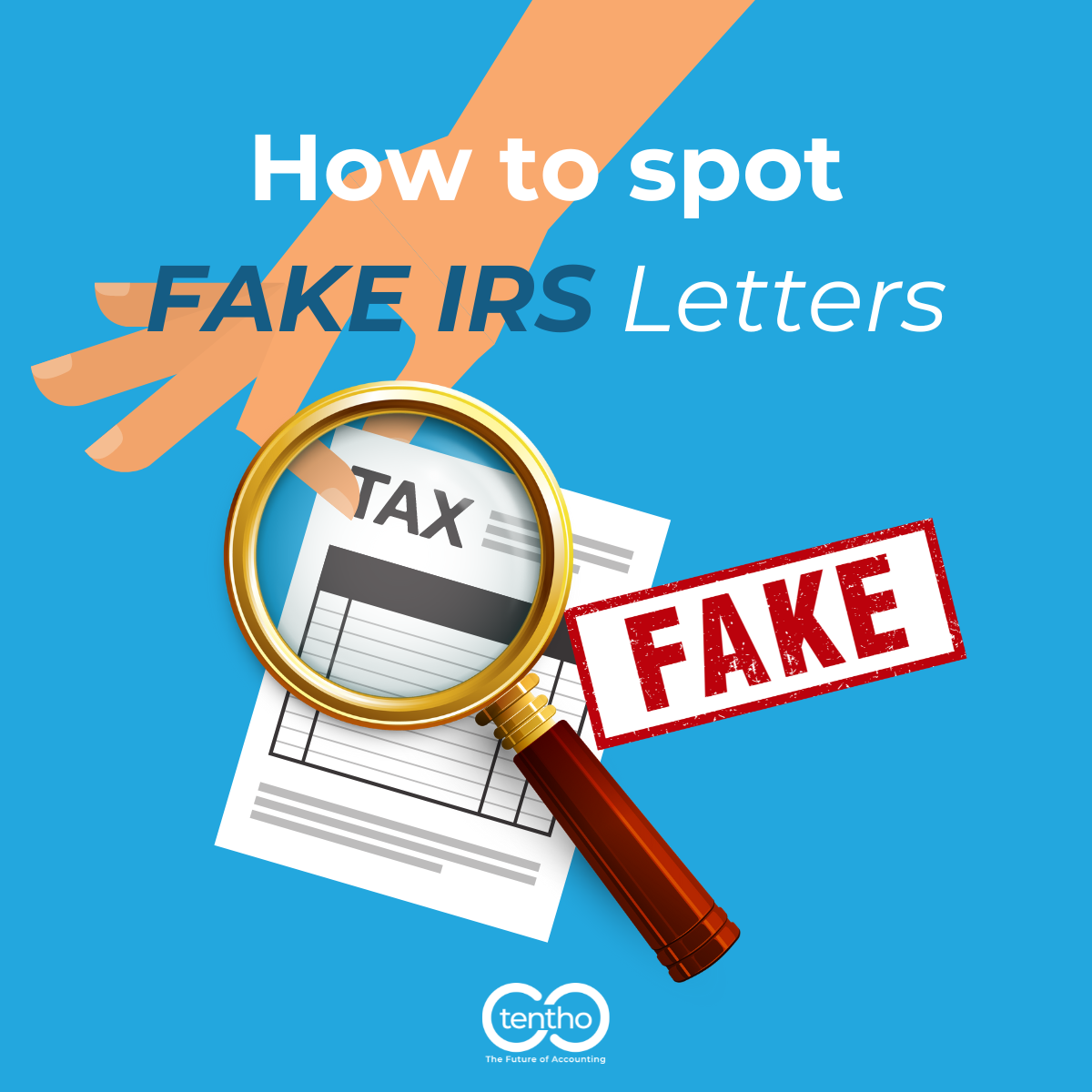 Fake IRS Letters How to Spot IRS Scams Tentho